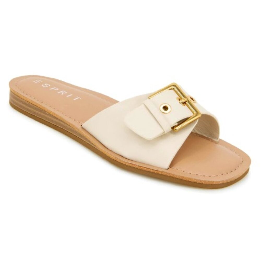 Esprit Women's Lily Sandal, IVORY Size 8M